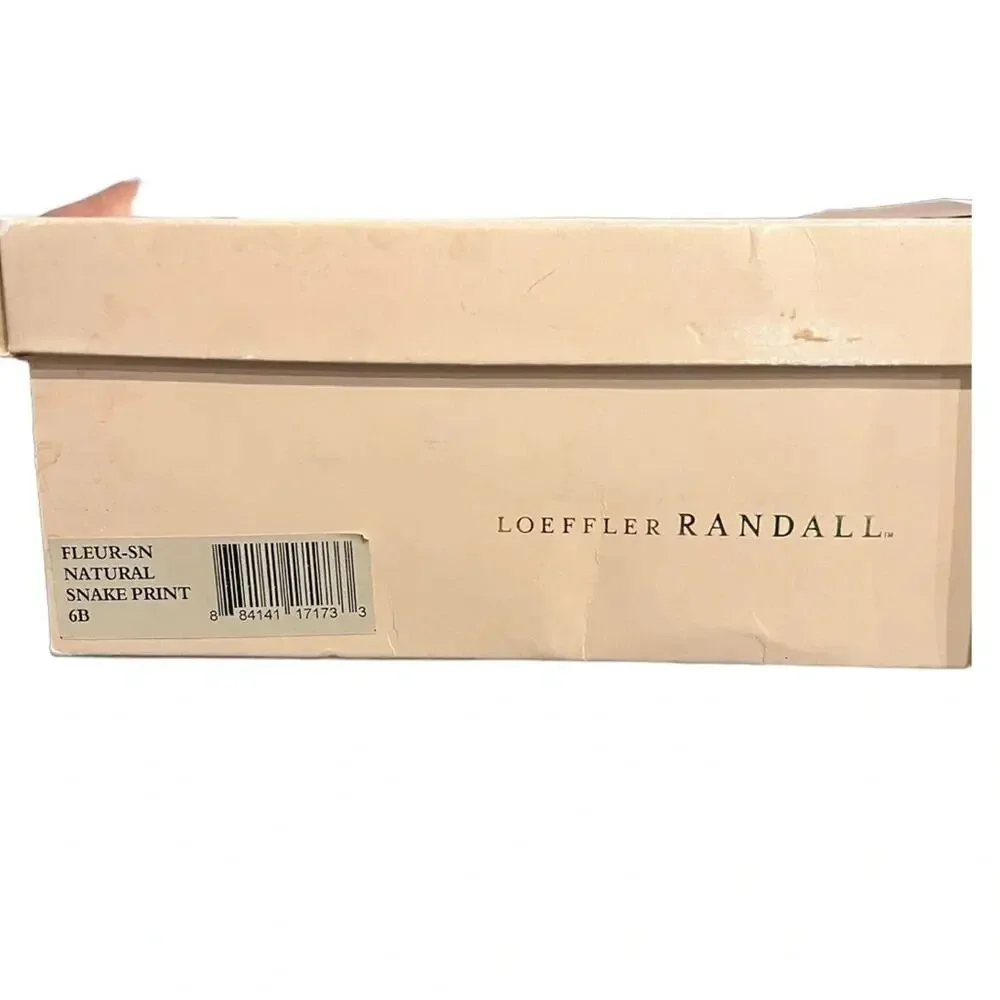 LOEFFLER RANDALL Patent Leather Animal Print Pumps Size: 6 New